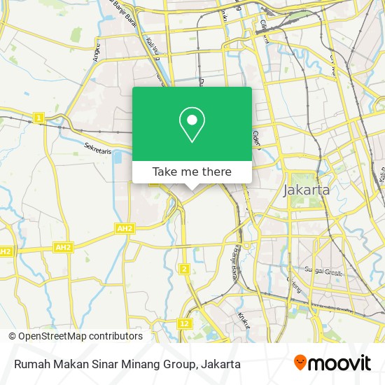 Rumah Makan Sinar Minang Group map
