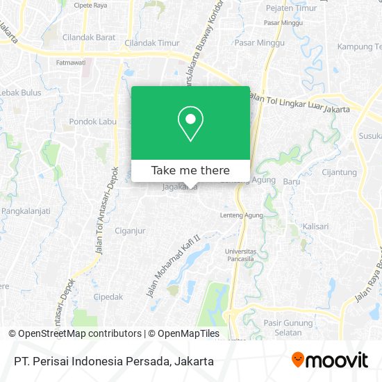 PT. Perisai Indonesia Persada map