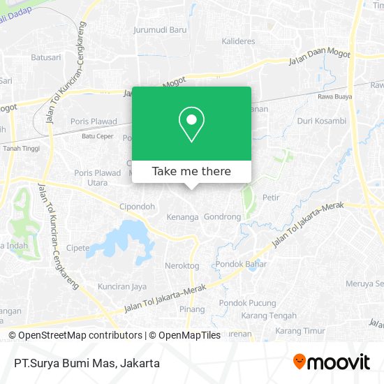 PT.Surya Bumi Mas map