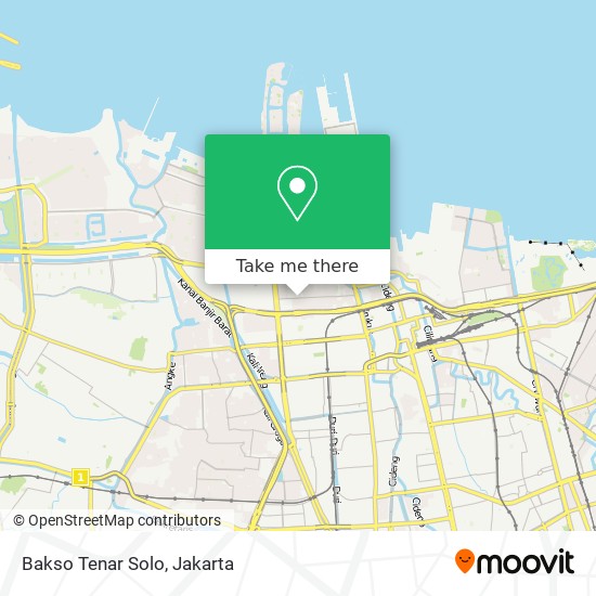 Bakso Tenar Solo map