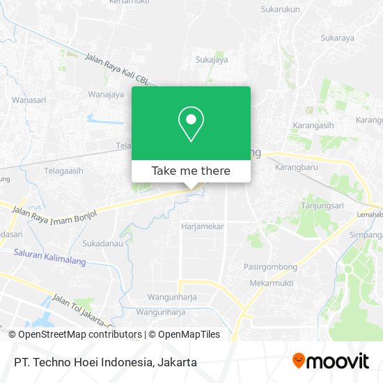 PT. Techno Hoei Indonesia map