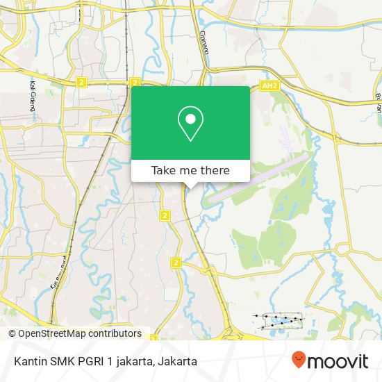 Kantin SMK PGRI 1 jakarta map