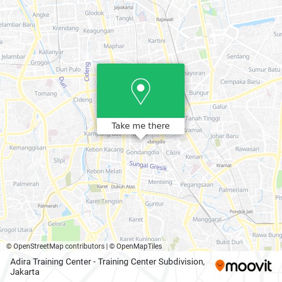 Adira Training Center - Training Center Subdivision map