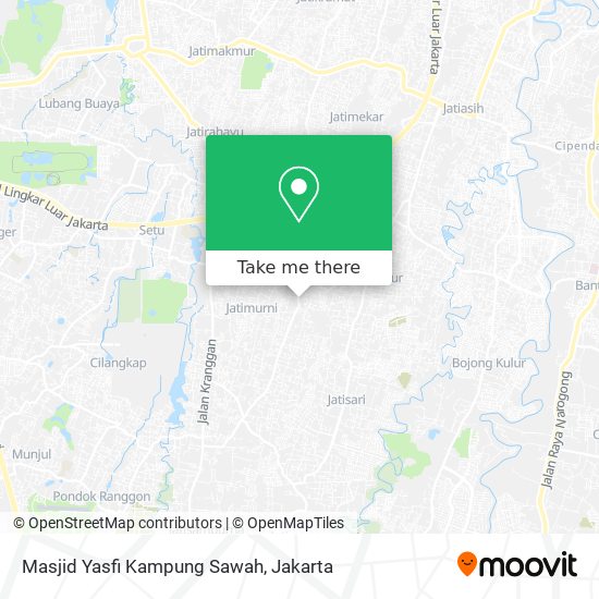 Masjid Yasfi Kampung Sawah map