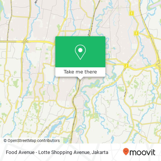 Food Avenue - Lotte Shopping Avenue map