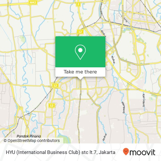 HYU (International Business Club) stc lt.7 map