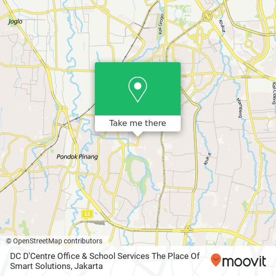 DC D'Centre Office & School Services The Place Of Smart Solutions map