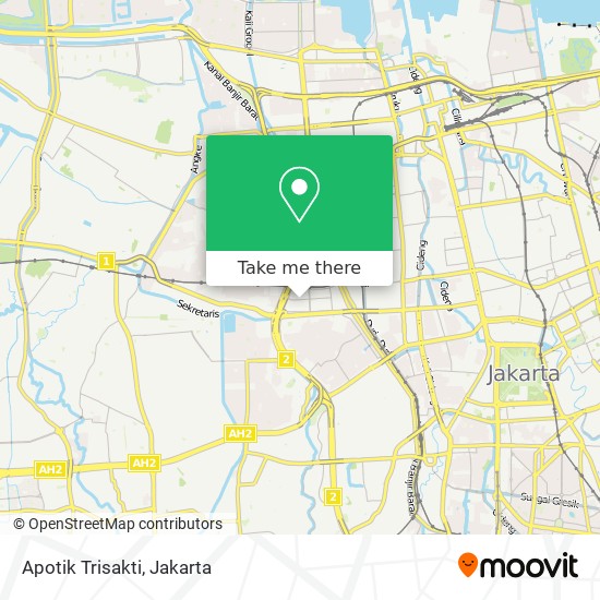 Apotik Trisakti map