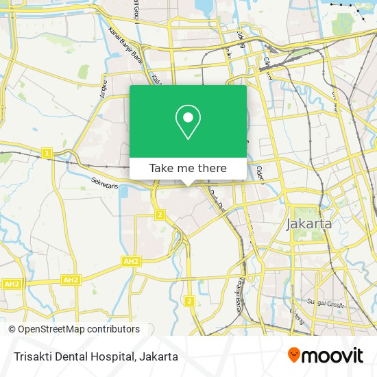 Trisakti Dental Hospital map