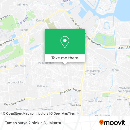 Taman surya 2 blok c 3 map