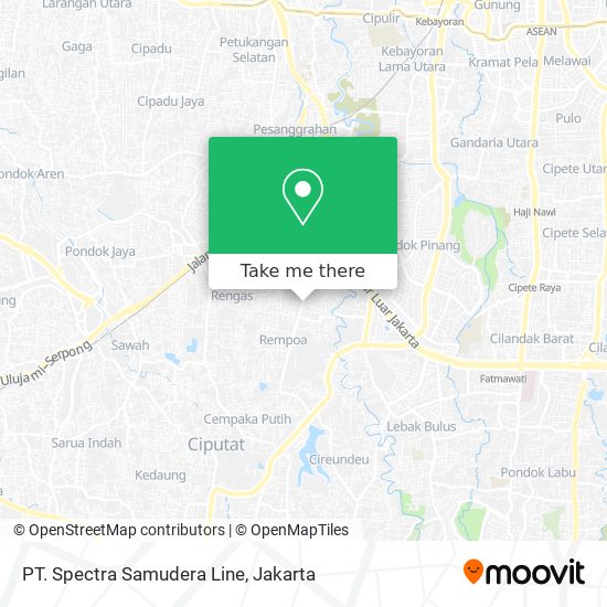 PT. Spectra Samudera Line map