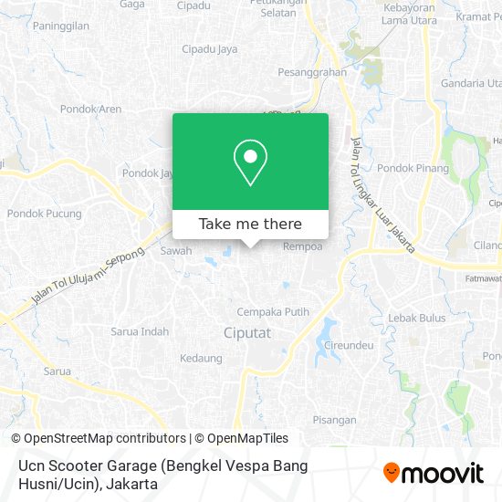 Ucn Scooter Garage (Bengkel Vespa Bang Husni / Ucin) map