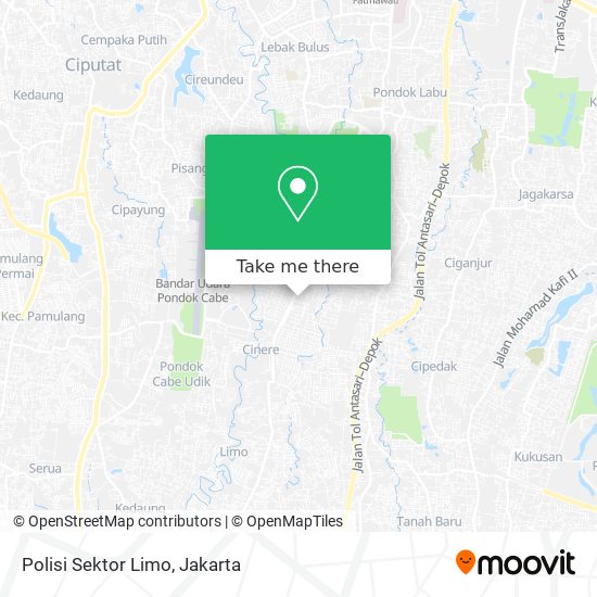 Polisi Sektor Limo map