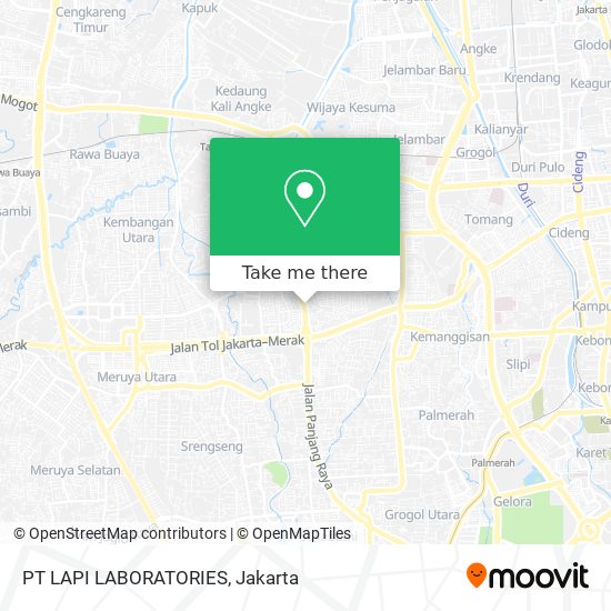 PT LAPI LABORATORIES map