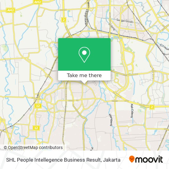 SHL People Intellegence Business Result map