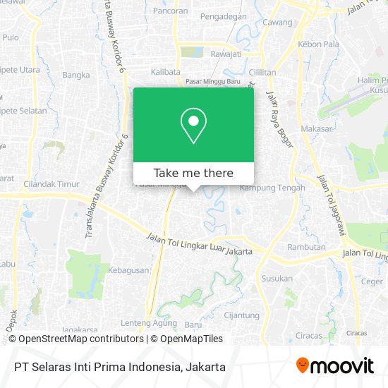 PT Selaras Inti Prima Indonesia map