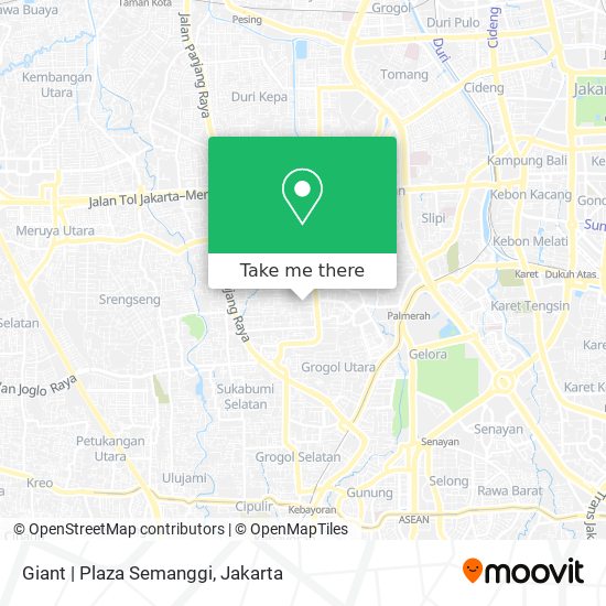 Giant | Plaza Semanggi map