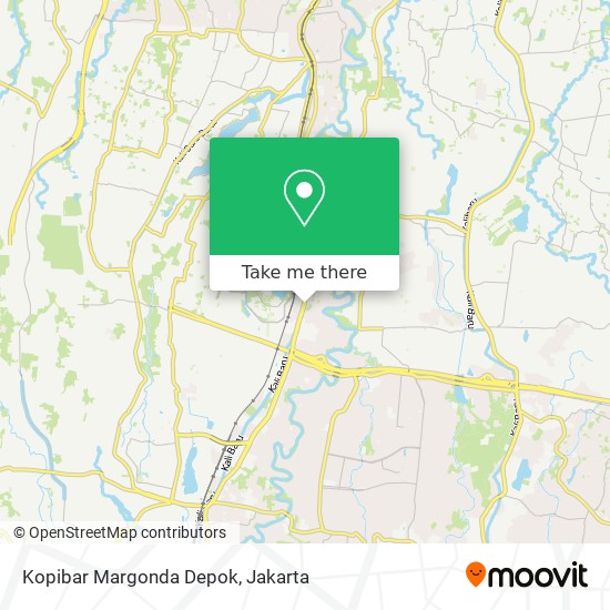 Kopibar Margonda Depok map
