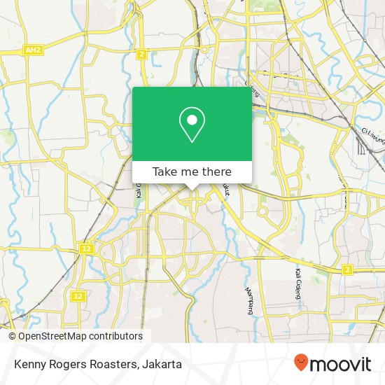 Kenny Rogers Roasters map