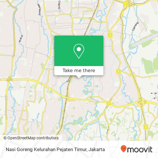 Nasi Goreng Kelurahan Pejaten Timur map