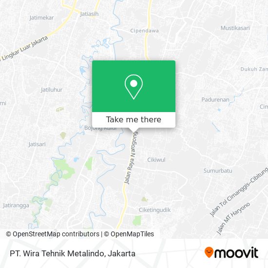 PT. Wira Tehnik Metalindo map