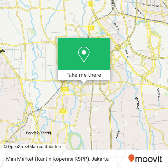 Mini Market (Kantin Koperasi RSPP) map