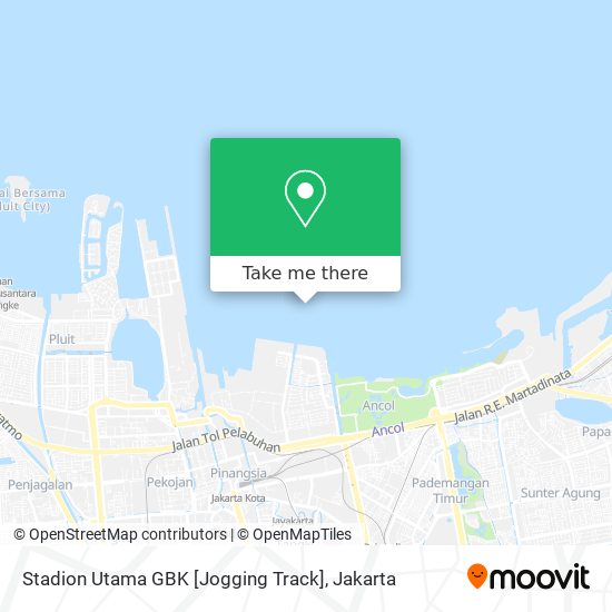 Stadion Utama GBK [Jogging Track] map