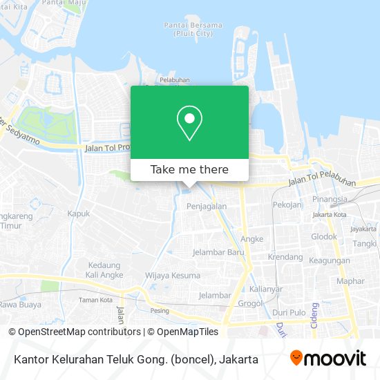 Kantor Kelurahan Teluk Gong. (boncel) map