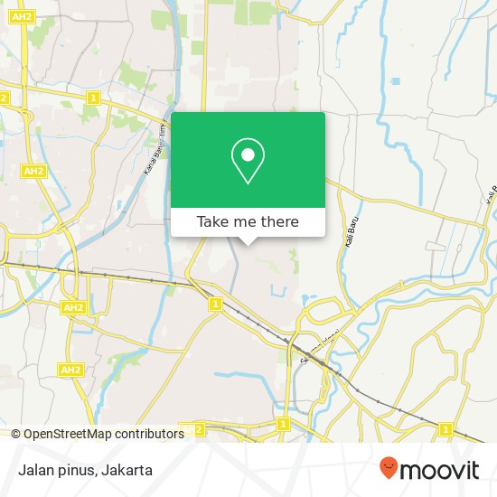 Jalan pinus map