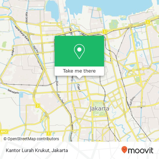 Kantor Lurah Krukut map