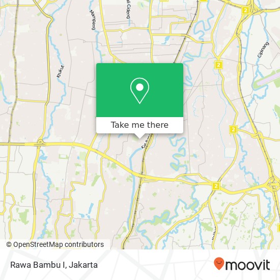 Rawa Bambu I map