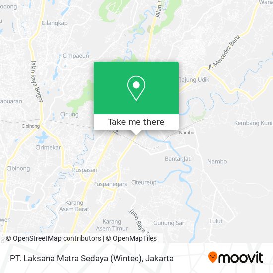 PT. Laksana Matra Sedaya (Wintec) map
