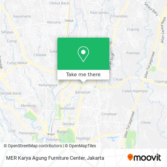 MER Karya Agung Furniture Center map