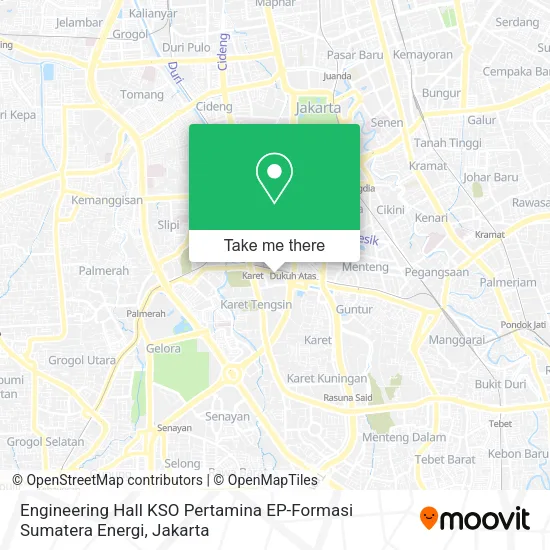 Engineering Hall KSO Pertamina EP-Formasi Sumatera Energi map
