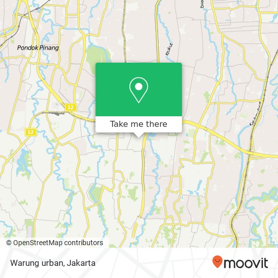 Warung urban map