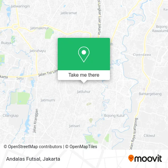 Andalas Futsal map