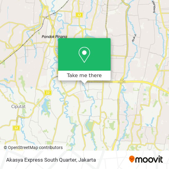 Akasya Express South Quarter map
