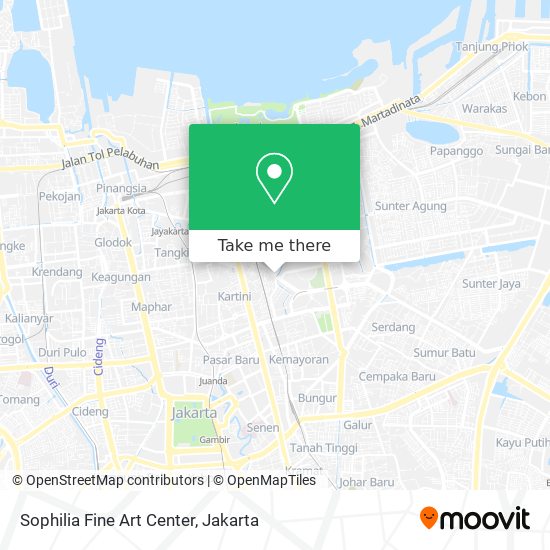 Sophilia Fine Art Center map