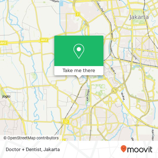 Doctor + Dentist map