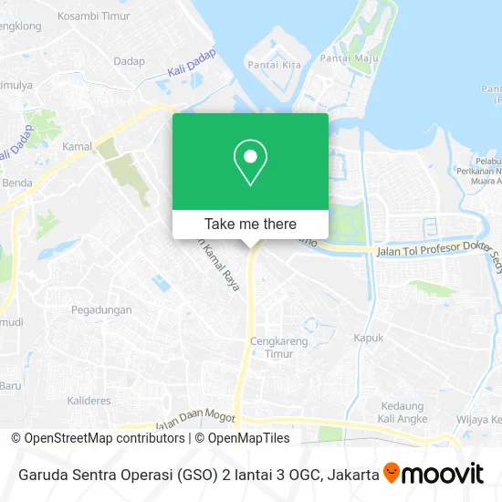 Garuda Sentra Operasi (GSO) 2 lantai 3 OGC map