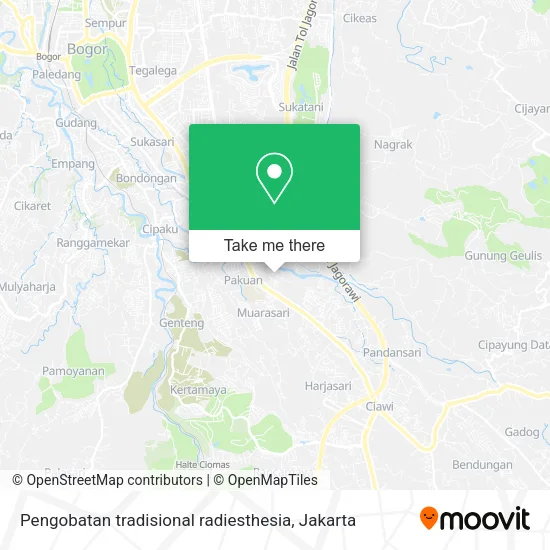 Pengobatan tradisional radiesthesia map