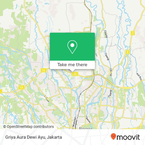 Griya Aura Dewi Ayu map