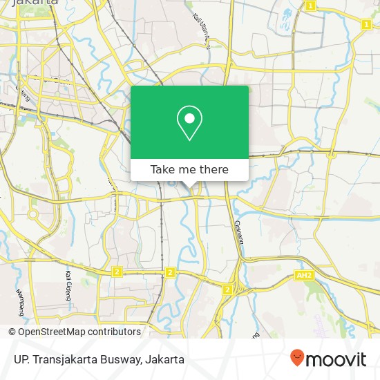 UP. Transjakarta Busway map