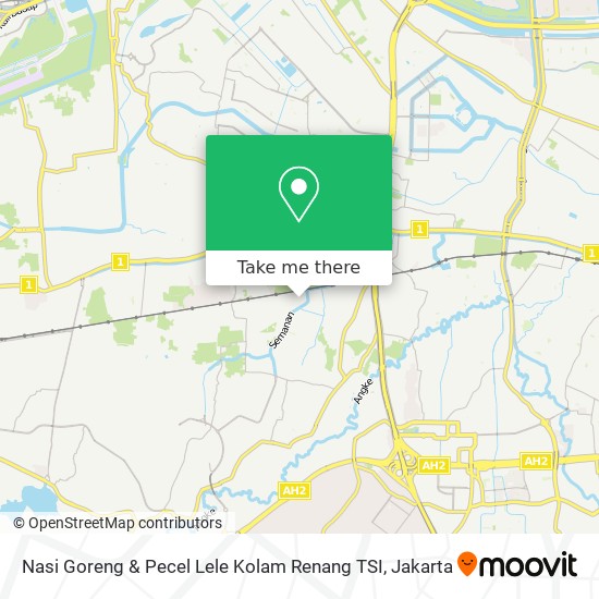 Nasi Goreng & Pecel Lele Kolam Renang TSI map