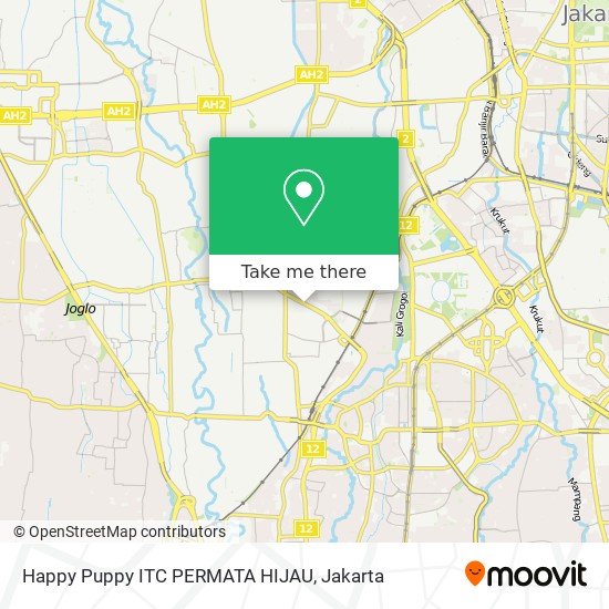 Happy Puppy ITC PERMATA HIJAU map