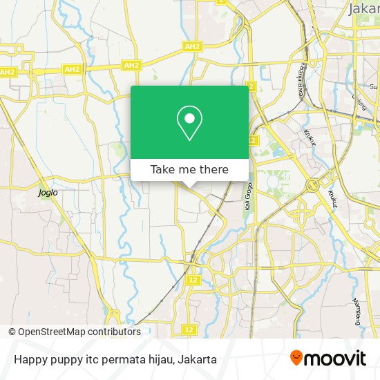 Happy puppy itc permata hijau map