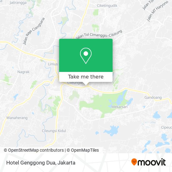 Hotel Genggong Dua map