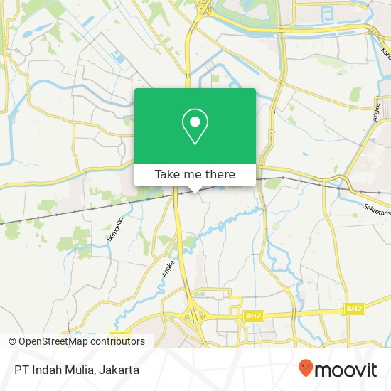 PT Indah Mulia map