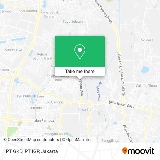 PT GKD, PT IGP map
