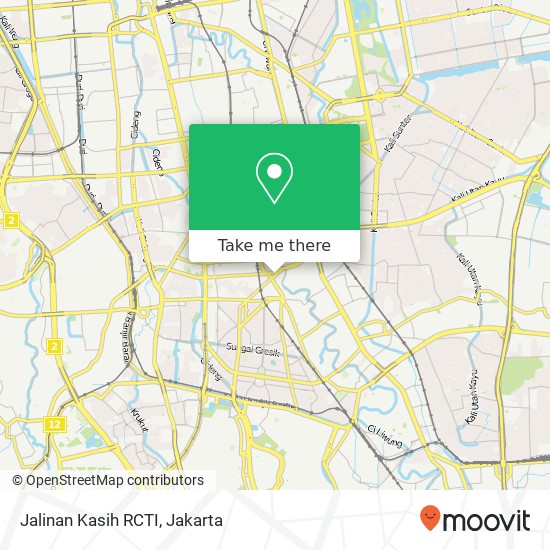 Jalinan Kasih RCTI map